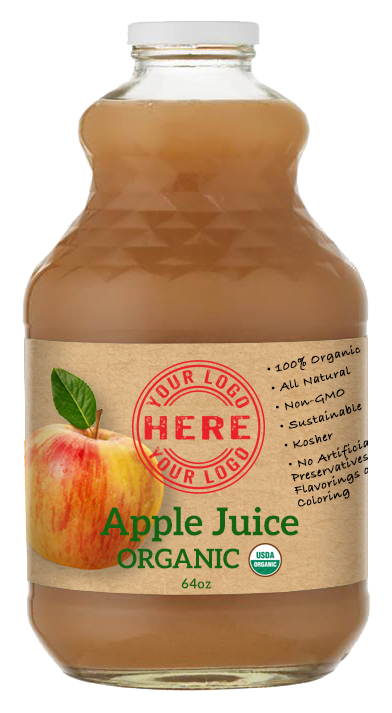 64oz Manzana Organic Apple Juice